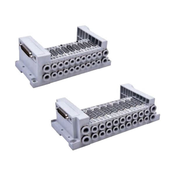 Base plate with 25-Pin Sub-D-connector