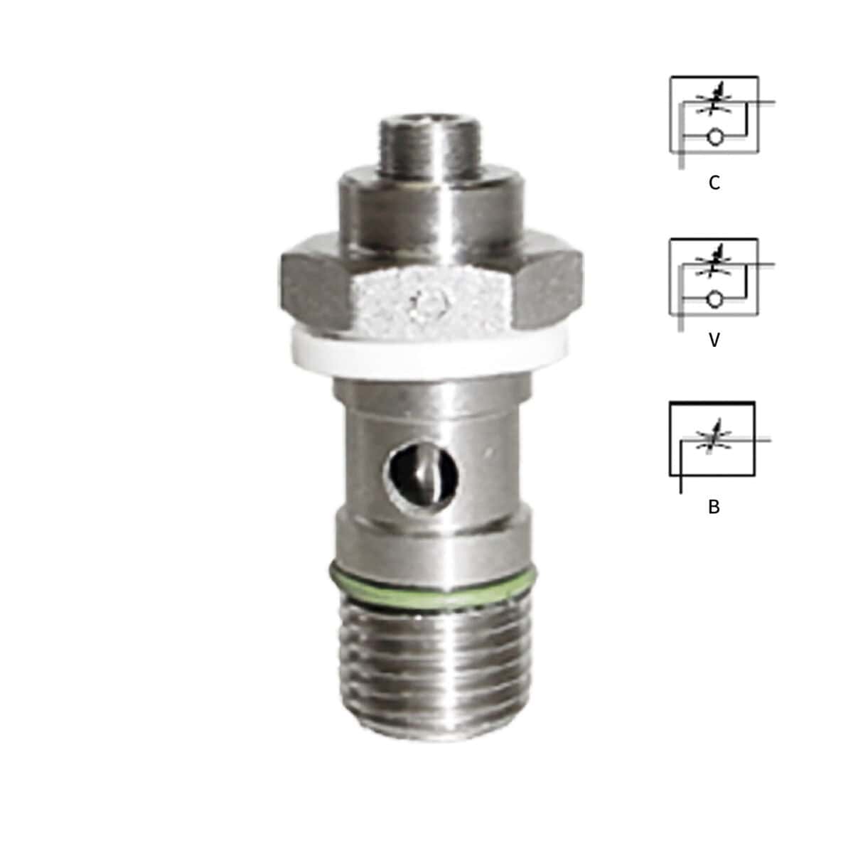 Resistors / one-way restrictors, banjo fitting and bolt models AISI VX15 series