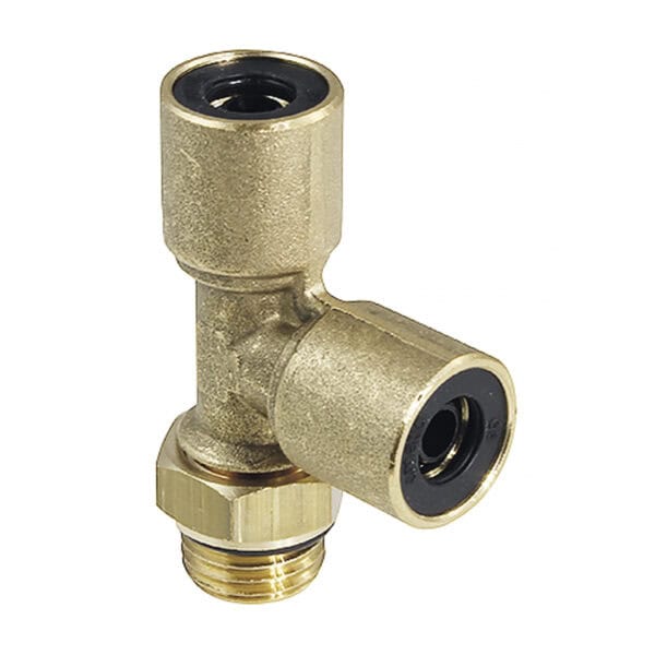 MT-24 Adjustable angle T-output connector, cylindrical thread
