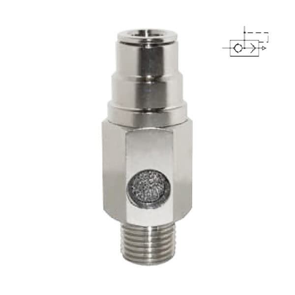 Quick exhaust and outlet valves MV22 series