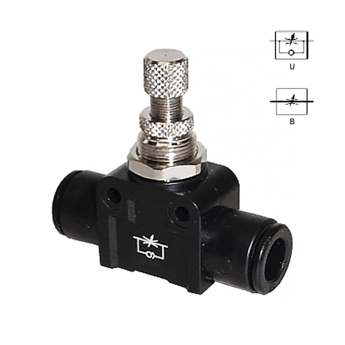Resistors / one-way restrictors MV34 series