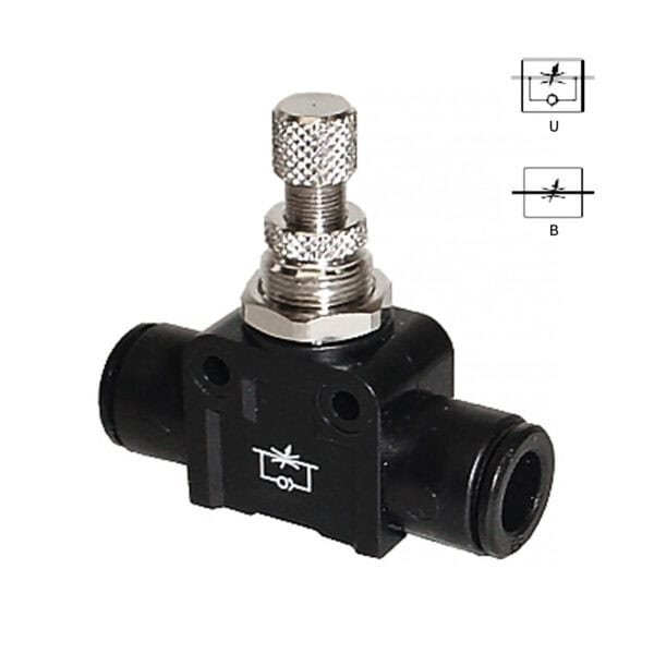 Resistors / one-way restrictors MV34 series