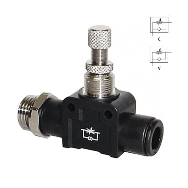 Resistors / one-way restrictors MV35 series