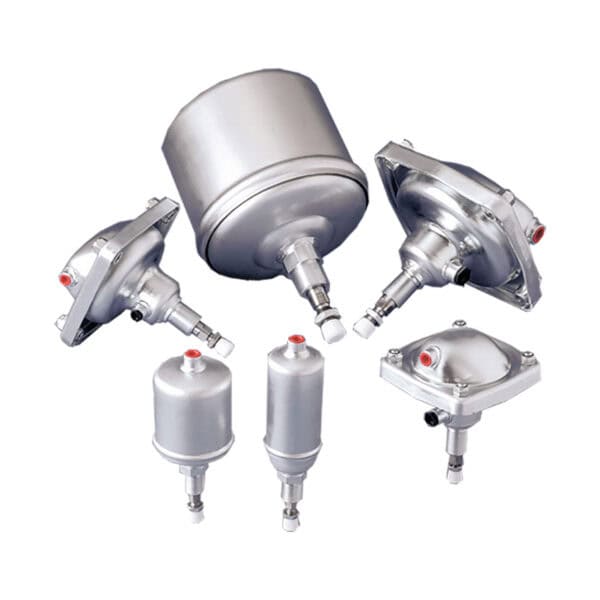 Piston and diaphragm type trust cylinders KE, KD, ME and MD series