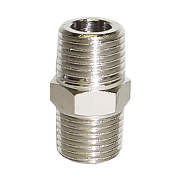 RA012 Double nipple, taper thread