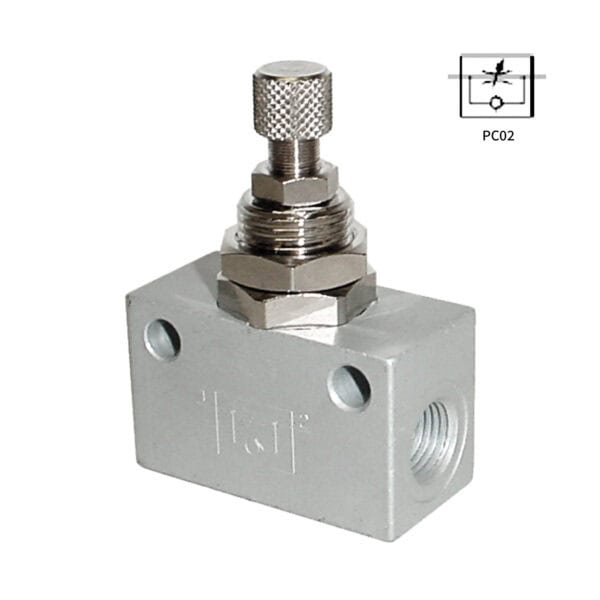 Resistors / one-way restrictors PC02 series