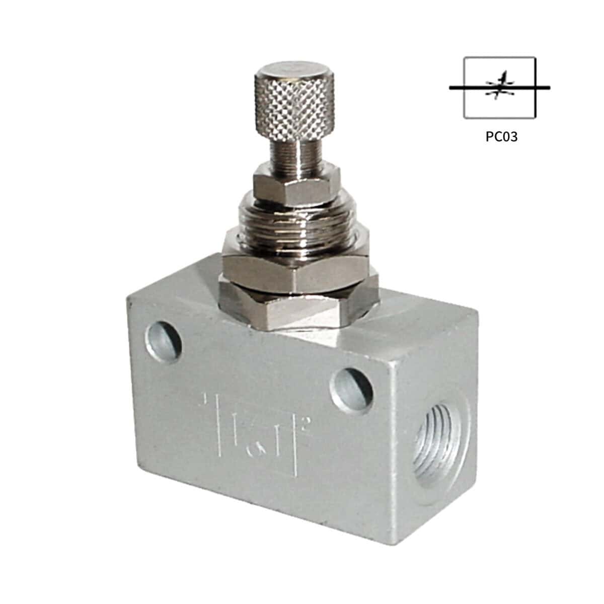 Resistors / one-way restrictors PC03 series