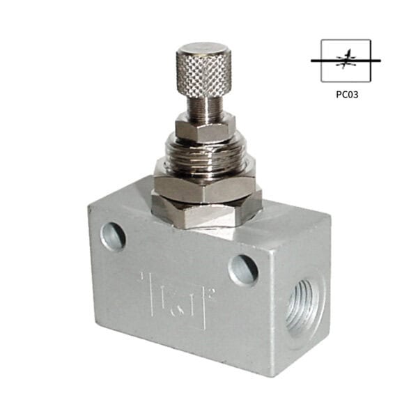 Resistors / one-way restrictors PC03 series